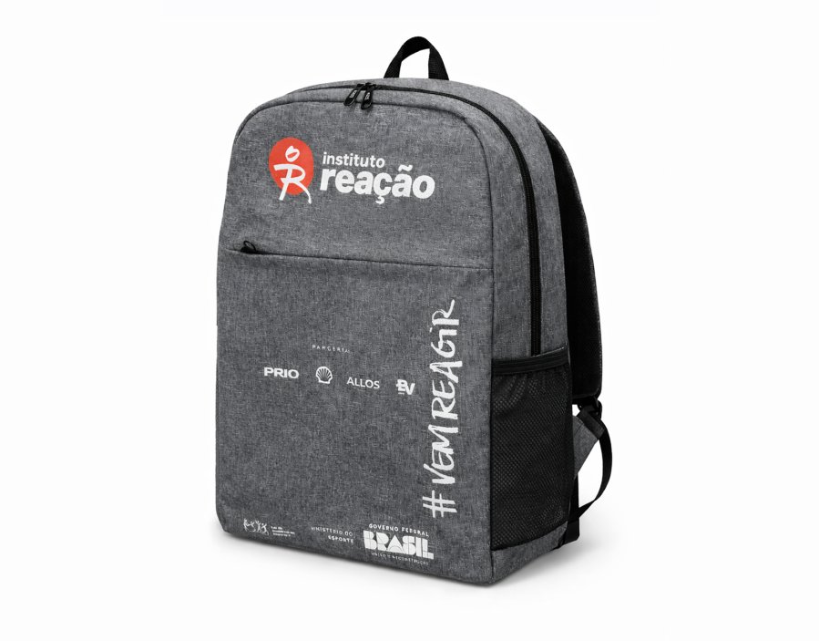 Mochila Básica 3042S — personalizada com a marca da sua empresa